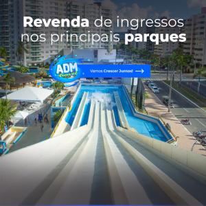 Imagem representativa: Revenda de ingressos nos principais parques aquáticos e temáticos  | Aqui sua agência vai longe